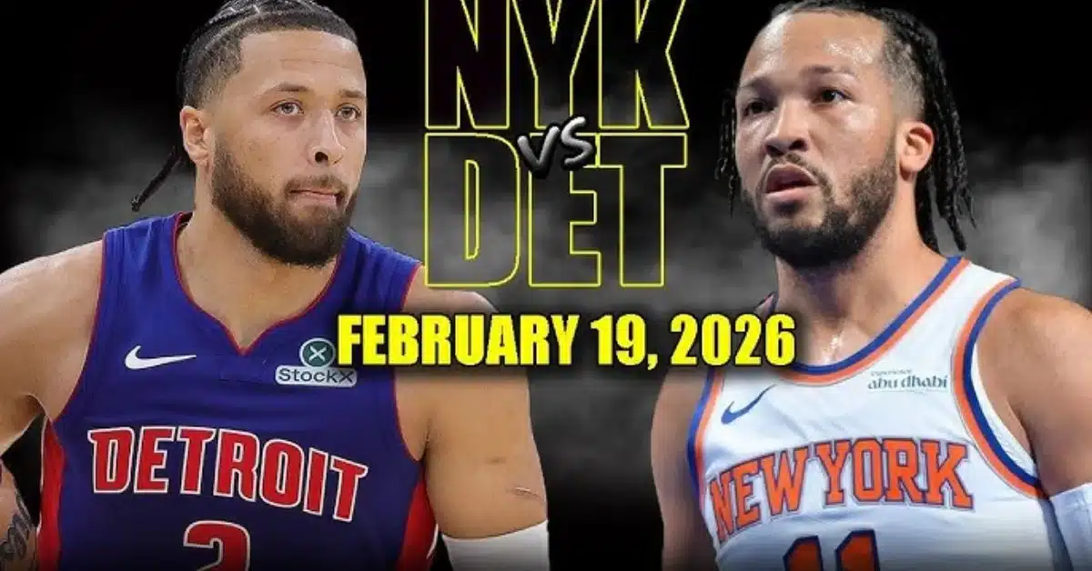 Pistons vs Knicks